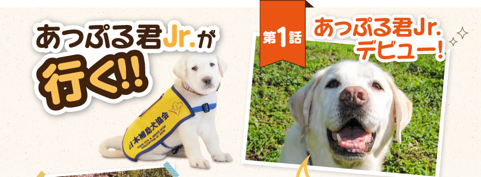 【あっぷる君Jr.が行く！】第1話 あっぷる君Jr.デビュー！